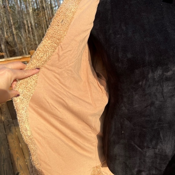 NWT Sanctuary x Revolve Harlow Sherpa Jacket Sz L Teddy Soft Plush - Picture 11 of 14